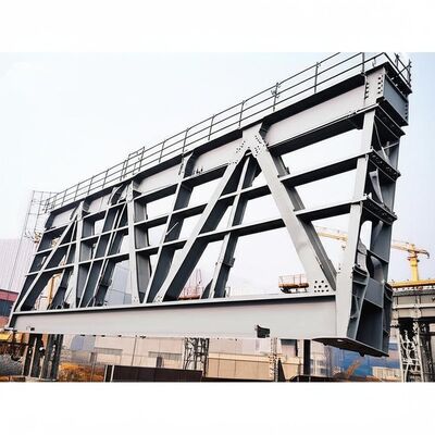 Fireproof Steel Frame Bridge Durable Steel Bridge Construction Recyclable