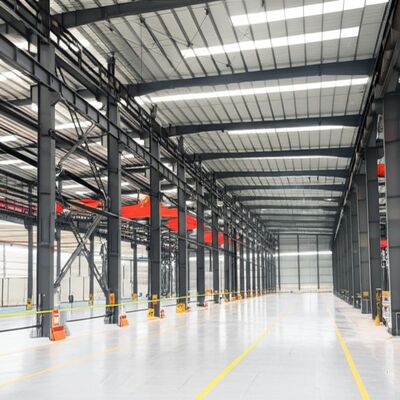 Dismountable Steel Structure Workshop Earthquake Proof Pre Engineered Steel Structures