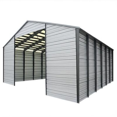 Carbon Steel Metal Buildings High Strength Prefabricated Steel Warehouse